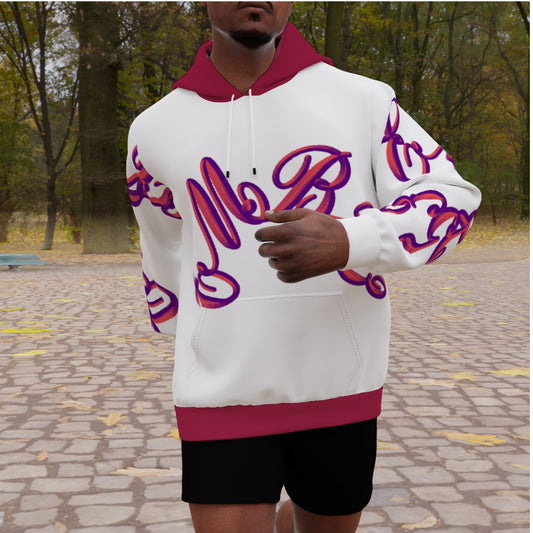 All-Over Print Men's Heavy Fleece Raglan Hoodie