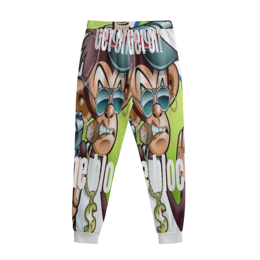 All-Over Print Men's Sweatpants With Waistband