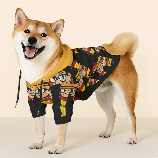 All-Over Print Hooded Sweatshirt|310GSM Cotton