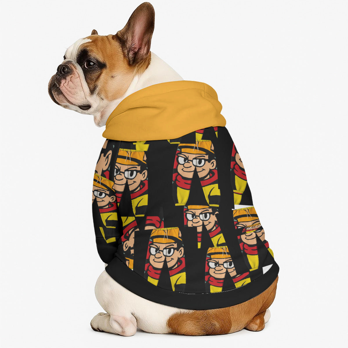 All-Over Print Hooded Sweatshirt|310GSM Cotton