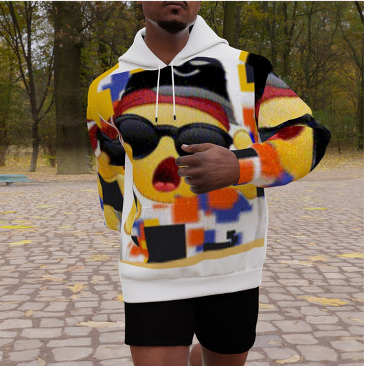 All-Over Print Men's Heavy Fleece Raglan Hoodie