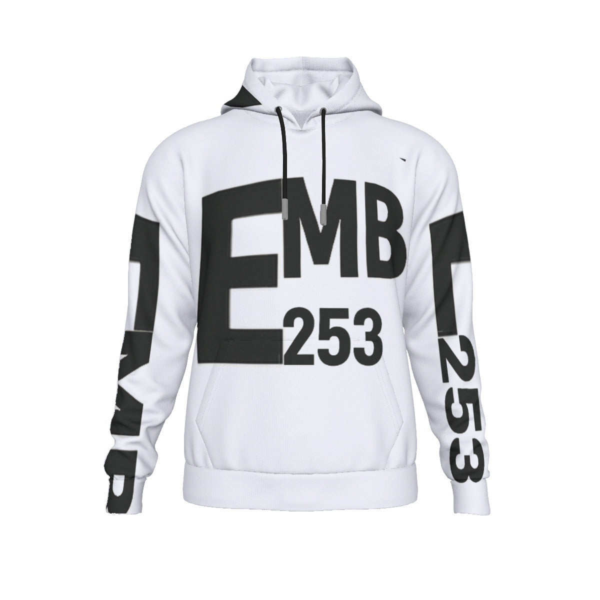 All-Over Print Men's Thicken Pullover Hoodie With Inner Hood