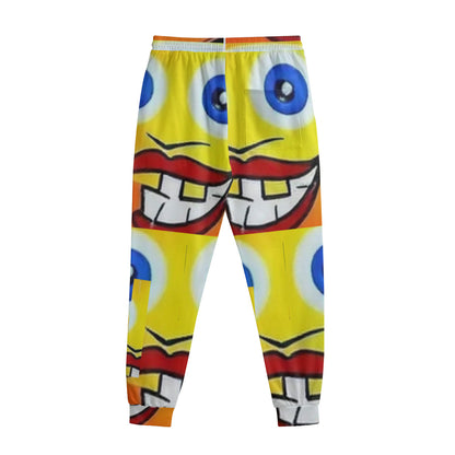 All-Over Print Men's Sweatpants With Waistband