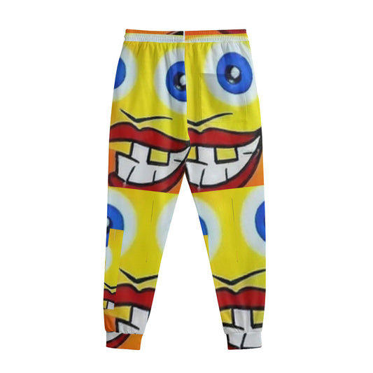 All-Over Print Men's Sweatpants With Waistband