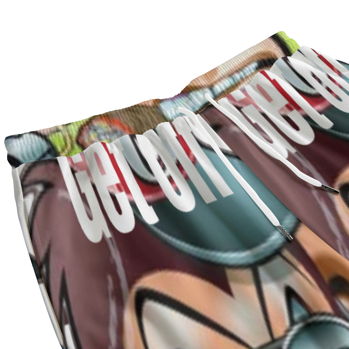 All-Over Print Men's Sweatpants With Waistband