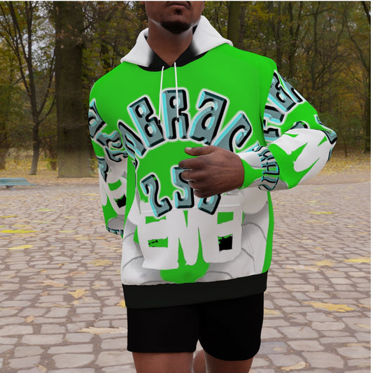 All-Over Print Men's Heavy Fleece Raglan Hoodie