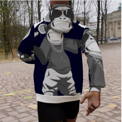 All-Over Print Men's Heavy Fleece Raglan Hoodie