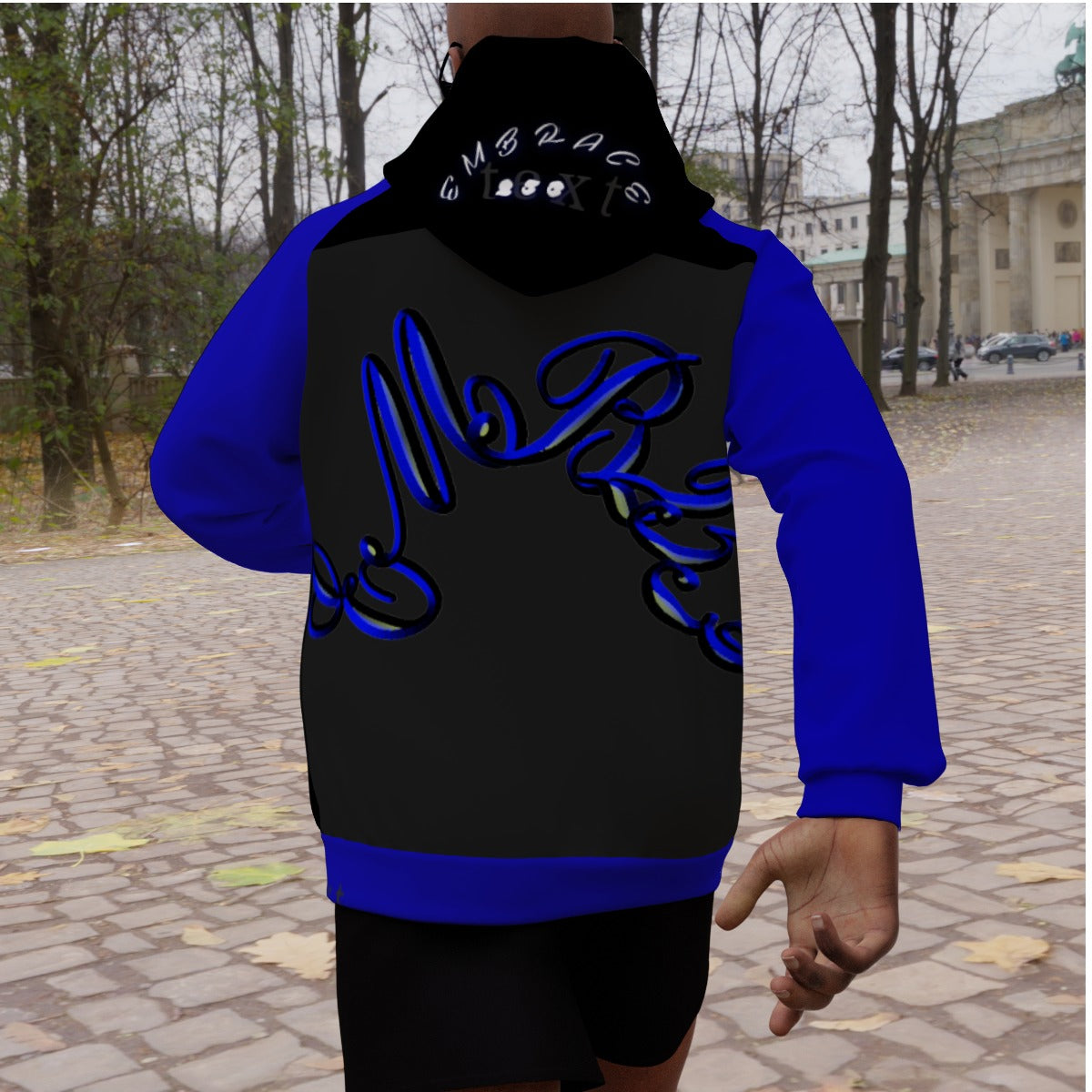 All-Over Print Men's Heavy Fleece Raglan Hoodie