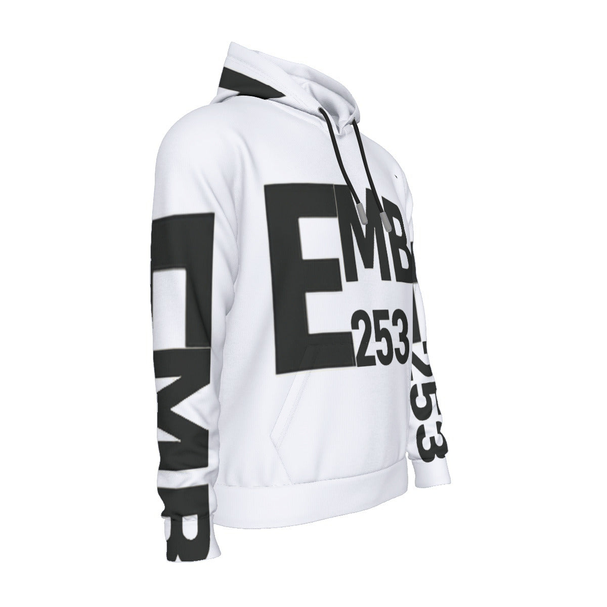 All-Over Print Men's Thicken Pullover Hoodie With Inner Hood