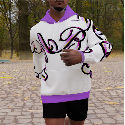 All-Over Print Men's Heavy Fleece Raglan Hoodie