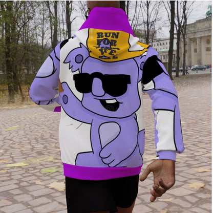 All-Over Print Men's Heavy Fleece Raglan Hoodie