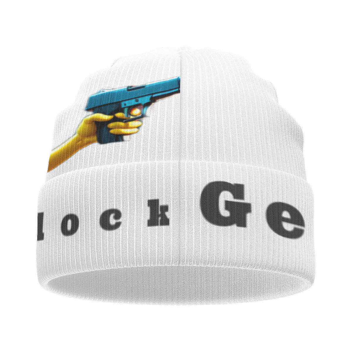 All-Over Print Knitted Hat