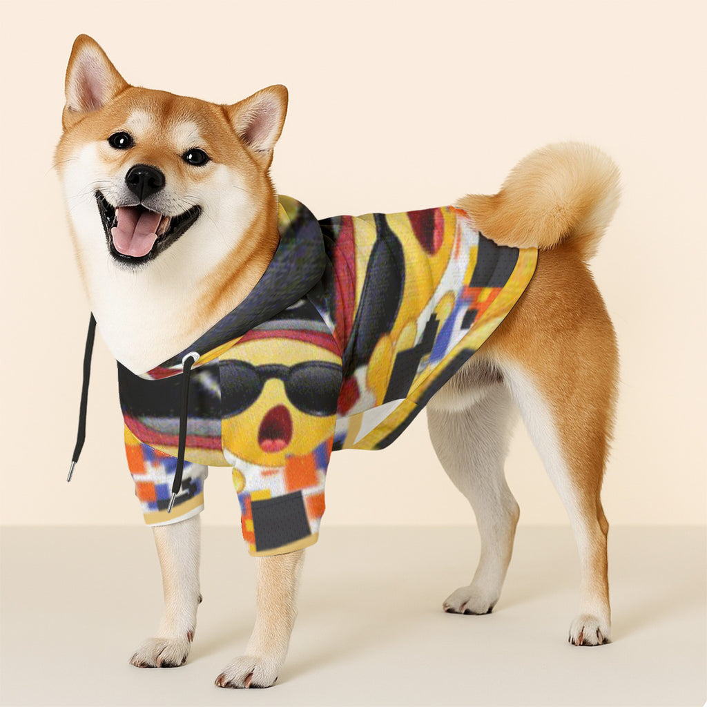 All-Over Print Hooded Sweatshirt|310GSM Cotton