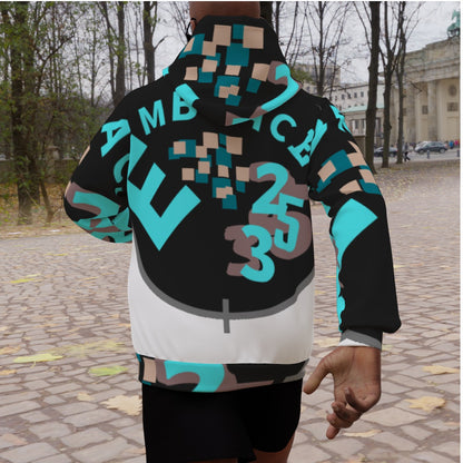 All-Over Print Men's Heavy Fleece Raglan Hoodie