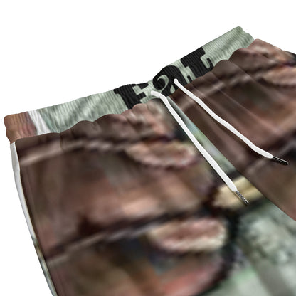 All-Over Print Men's Sweatpants With Waistband