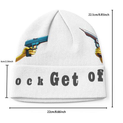 All-Over Print Knitted Hat