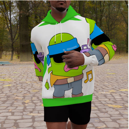 All-Over Print Men's Heavy Fleece Raglan Hoodie