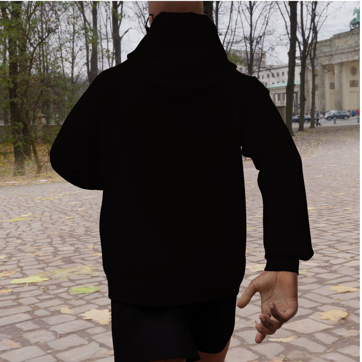 All-Over Print Men's Heavy Fleece Raglan Hoodie