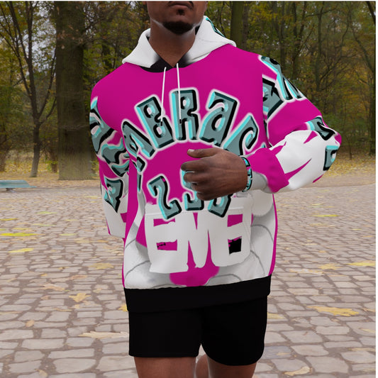 All-Over Print Men's Heavy Fleece Raglan Hoodie