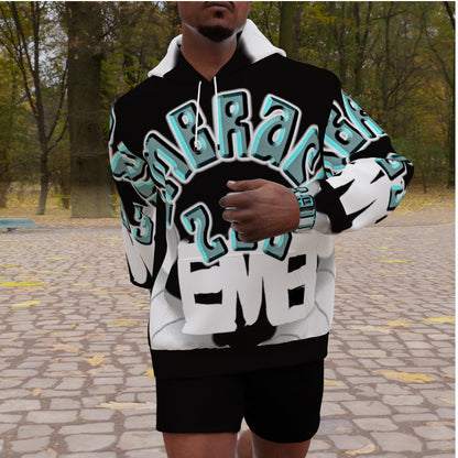 All-Over Print Men's Heavy Fleece Raglan Hoodie