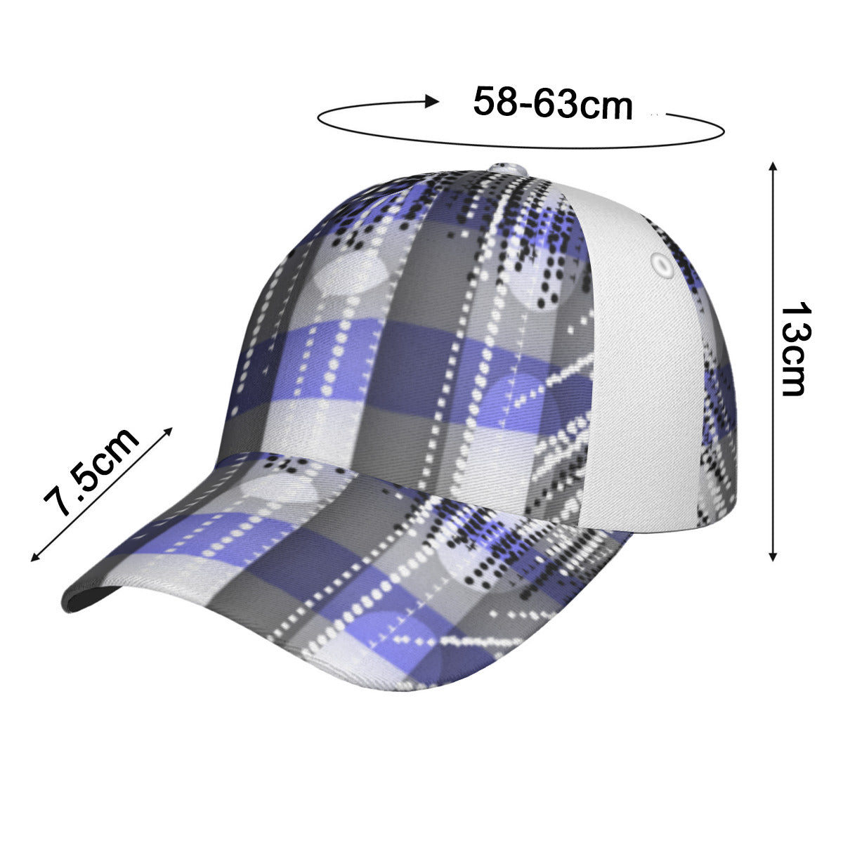 All-Over Print Peaked Cap