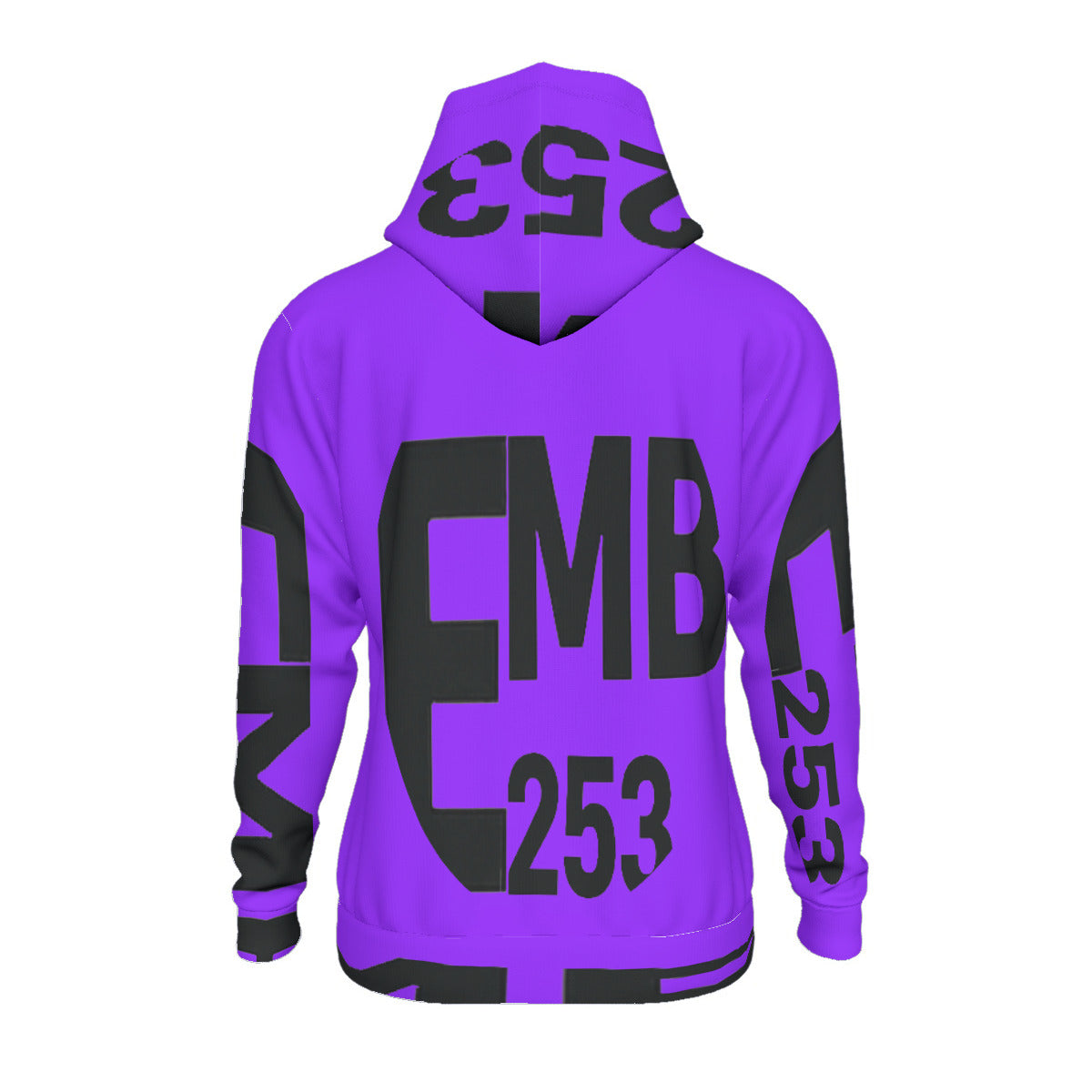 All-Over Print Men's Thicken Pullover Hoodie With Inner Hood