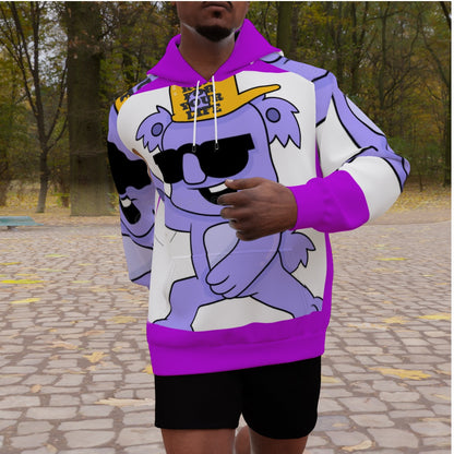 All-Over Print Men's Heavy Fleece Raglan Hoodie