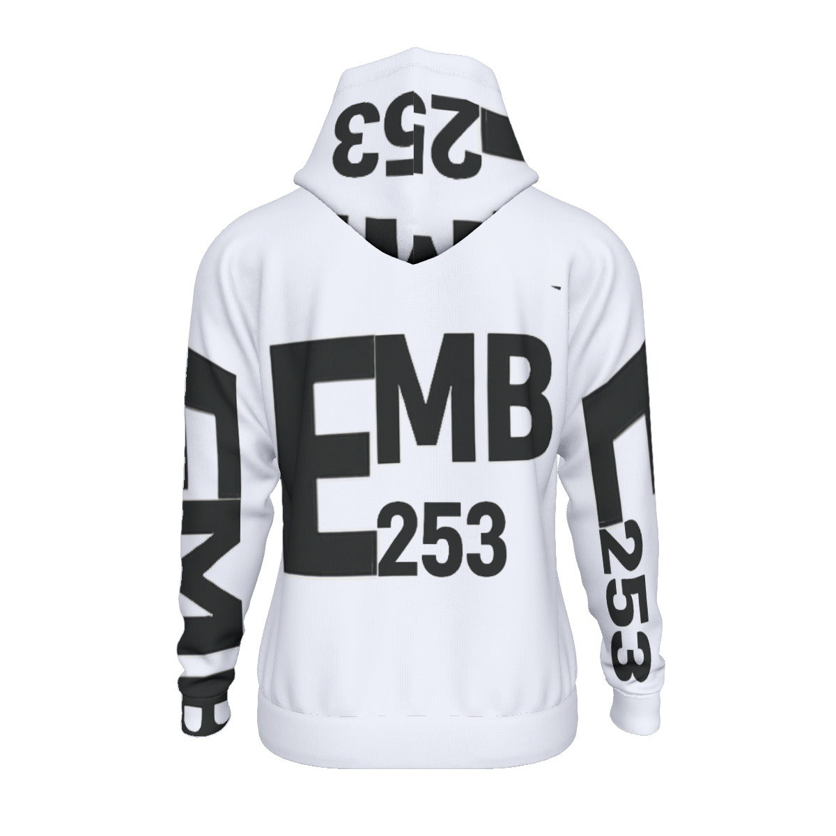 All-Over Print Men's Thicken Pullover Hoodie With Inner Hood