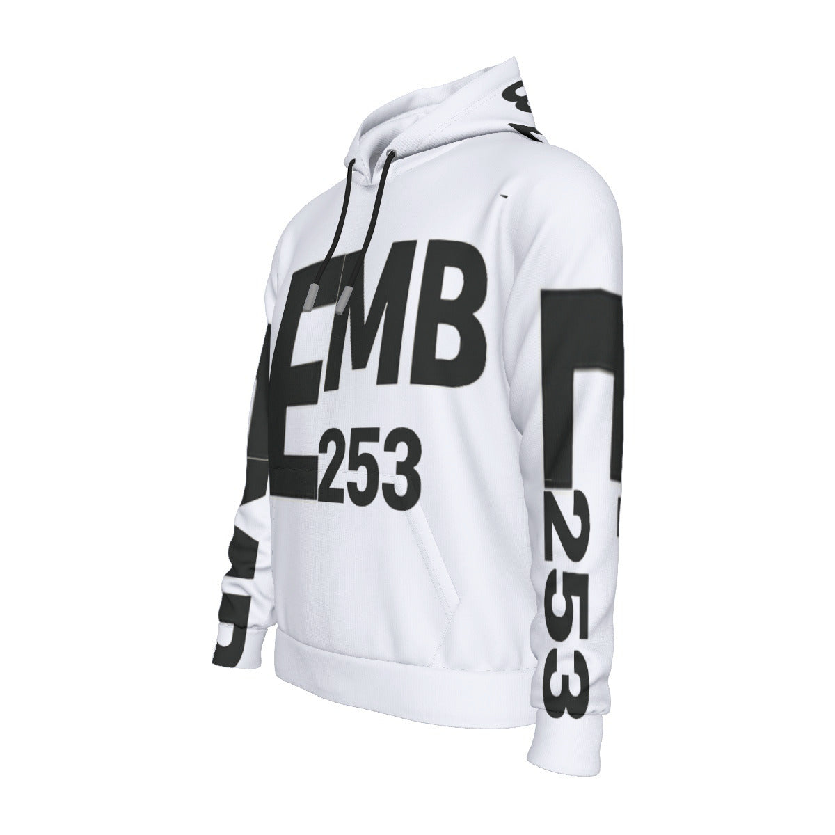 All-Over Print Men's Thicken Pullover Hoodie With Inner Hood