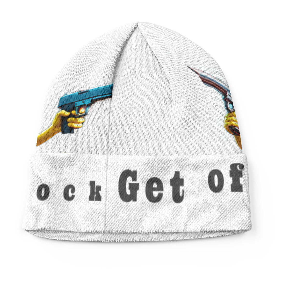 All-Over Print Knitted Hat