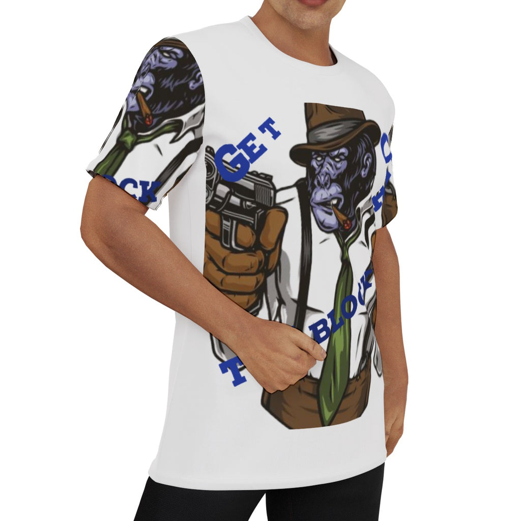 Eco-friendly All-Over Print Men's Short Sleeve T-shirt